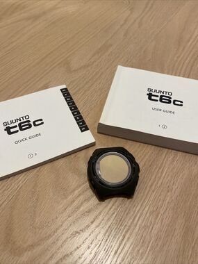 Suunto t6c Watch (Needs Band) With User Guide & Quick Guide